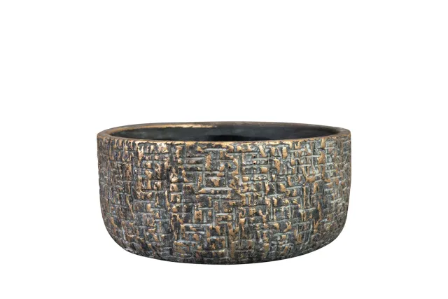 Tuincentrum Heerdink Maxim schaal shiny earth D20 H9 cement