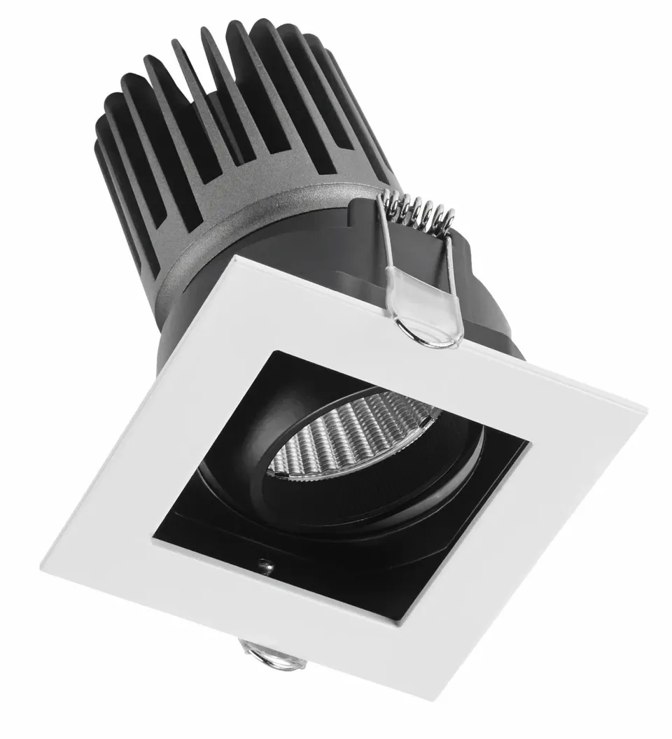 Tuincentrum Heerdink LED inbouwspot vierkant wit 9W 3000K
