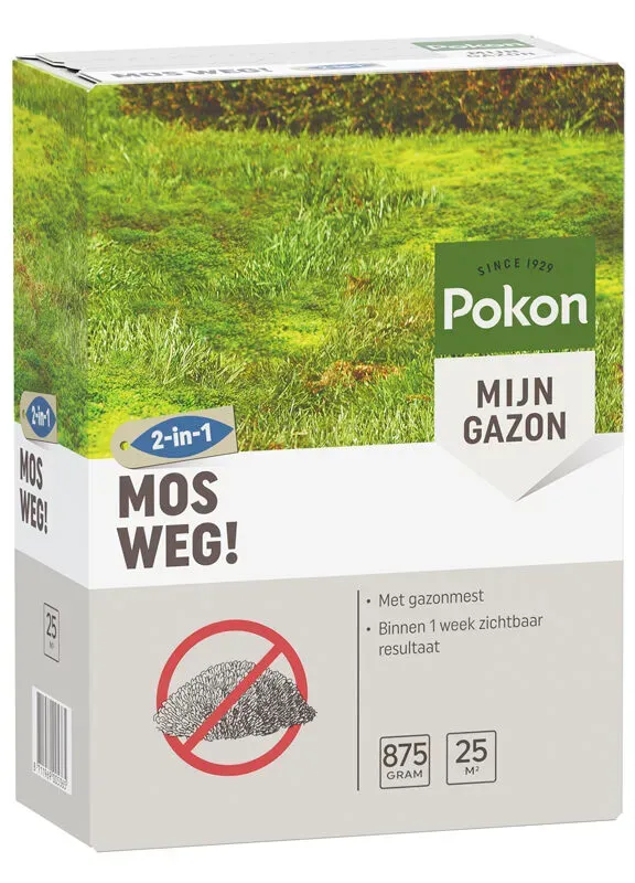 Pokon Mos Weg mosbestrijder gazonmest