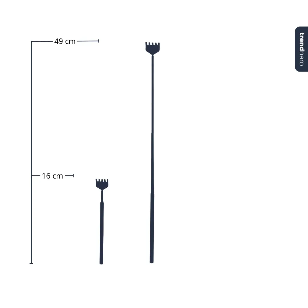 Urbanjungl Terrarium Tool hark telescopisch RVS 49 cm