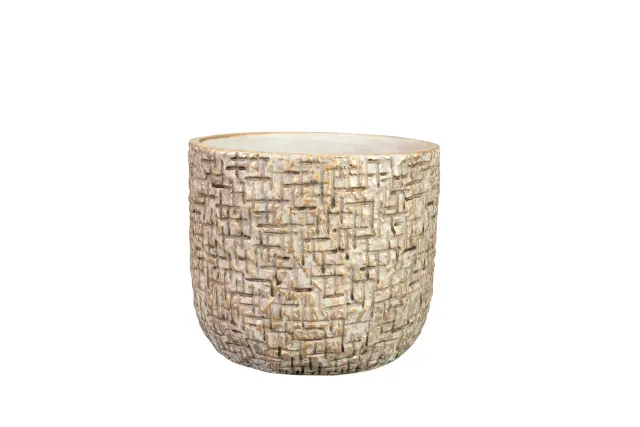 Tuincentrum Heerdink Maxim Shiny Sand bloempot D20 H17