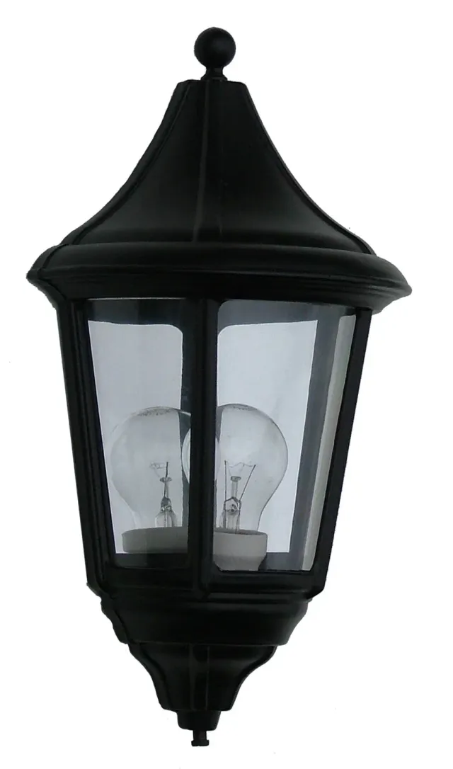 Tuincentrum Heerdink Venezia gevel buitenlamp zwart E27 plat
