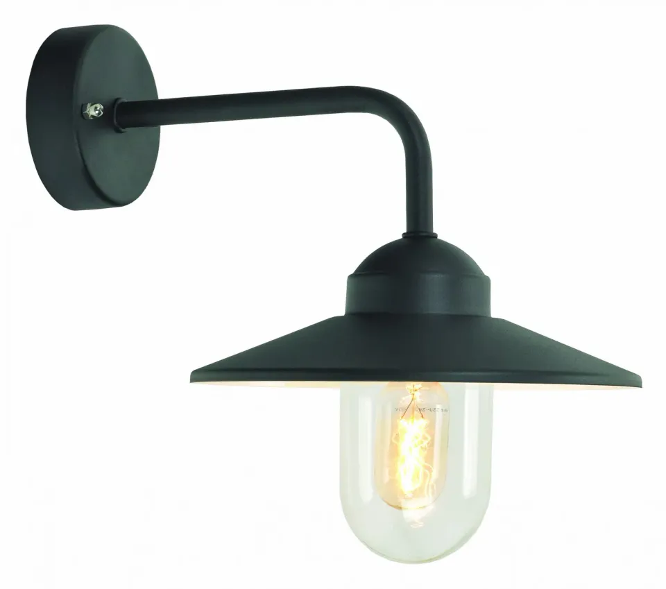 Tuincentrum Heerdink Selva gevel boog buitenlamp zwart E27