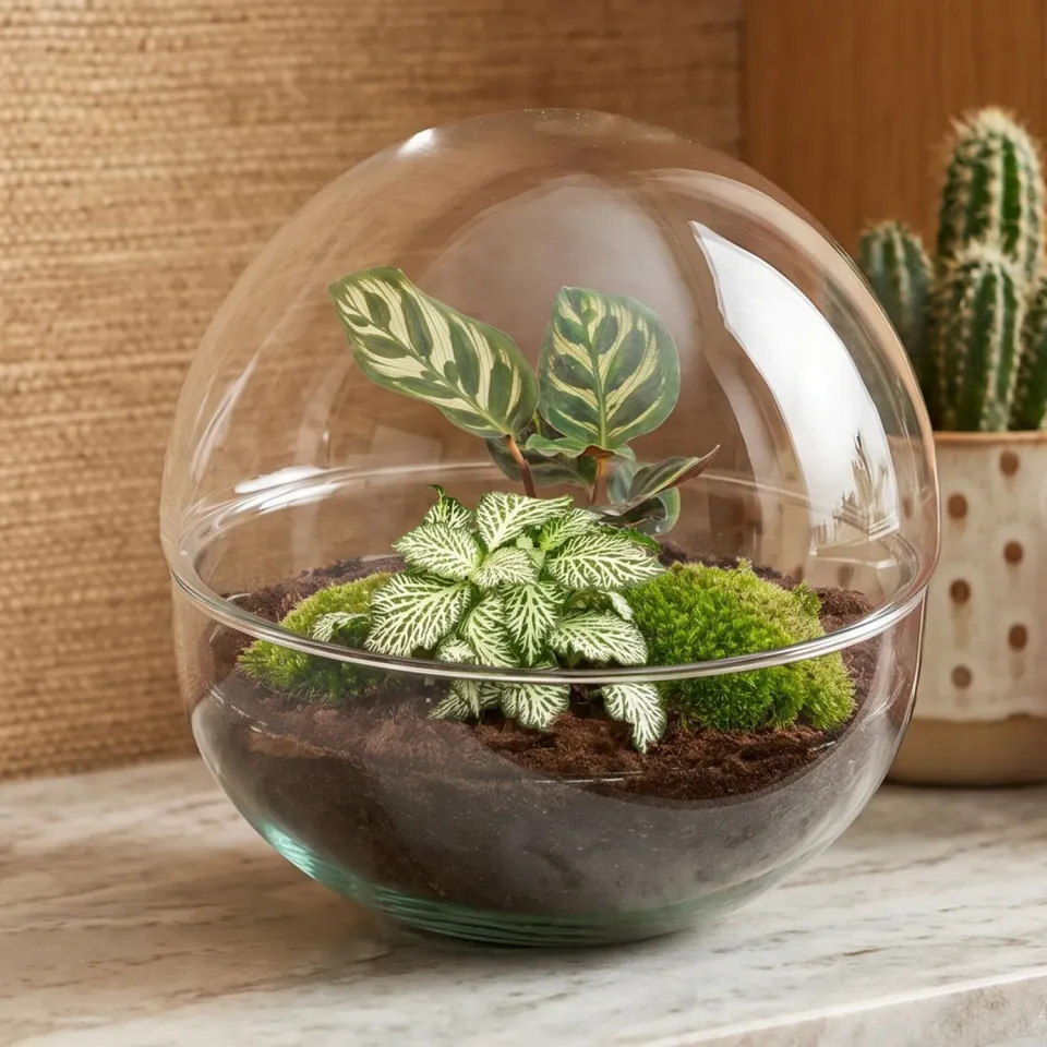 Urbanjungl Dome terrarium DIY kit Ø 20 cm gesloten