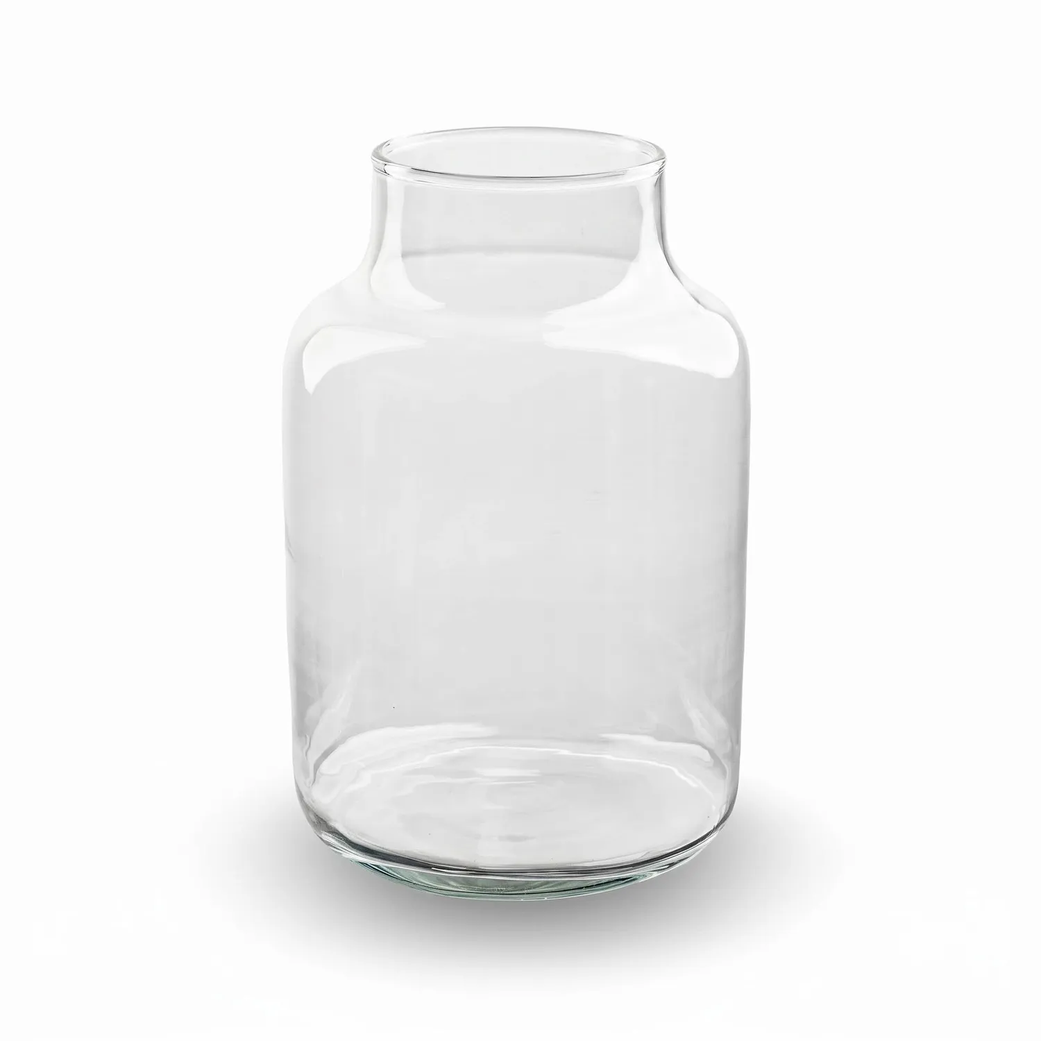 Urbanjungl Little Milky fles gerecycled glas 5 L 25 cm