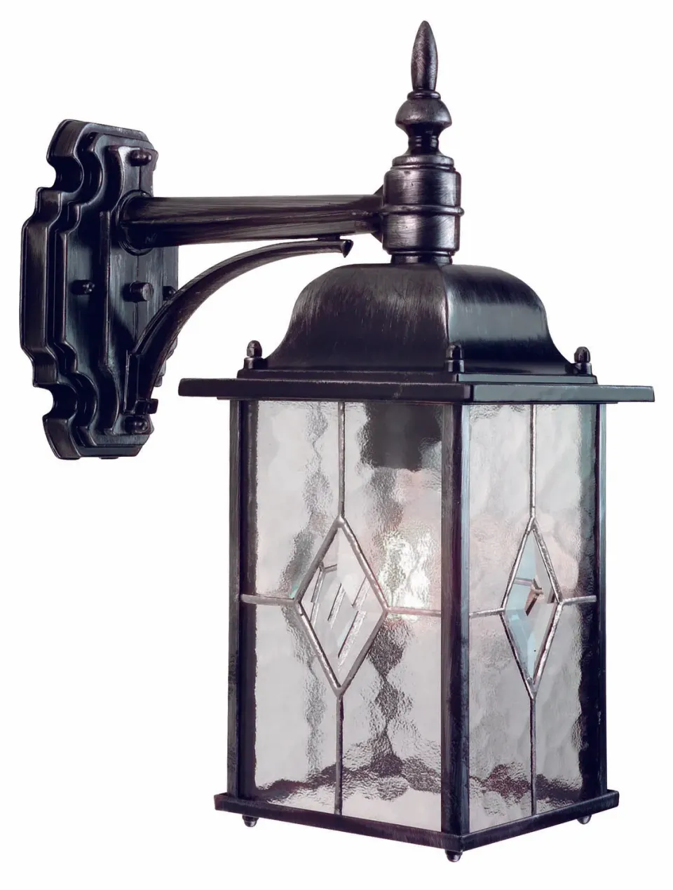 Tuincentrum Heerdink Wexford Buitenlamp Zwart-Zilver E27 Hang