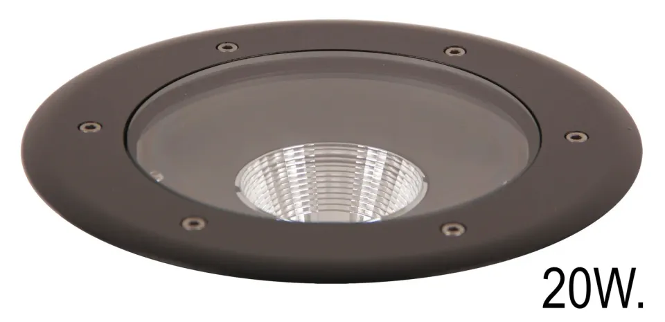 Tuincentrum Heerdink Spotpro grondspot zwart 20W dimbaar