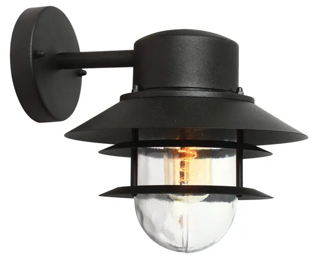 Tuincentrum Heerdink Helsingor gevelamp hang zwart E27
