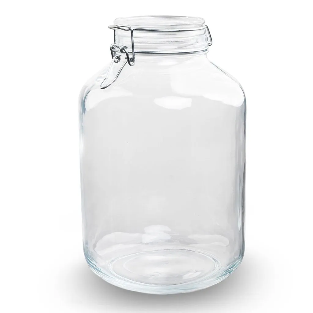 Urbanjungl Fido terrarium fles 5 liter met klemdeksel