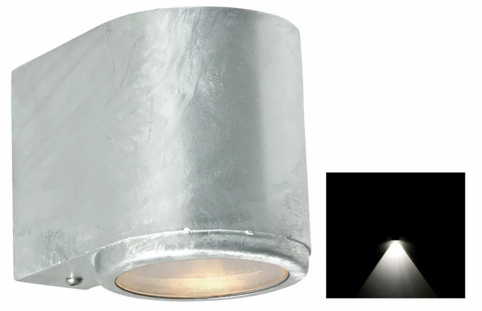 Mandal gevelspot downlight rond gegalvaniseerd GU10