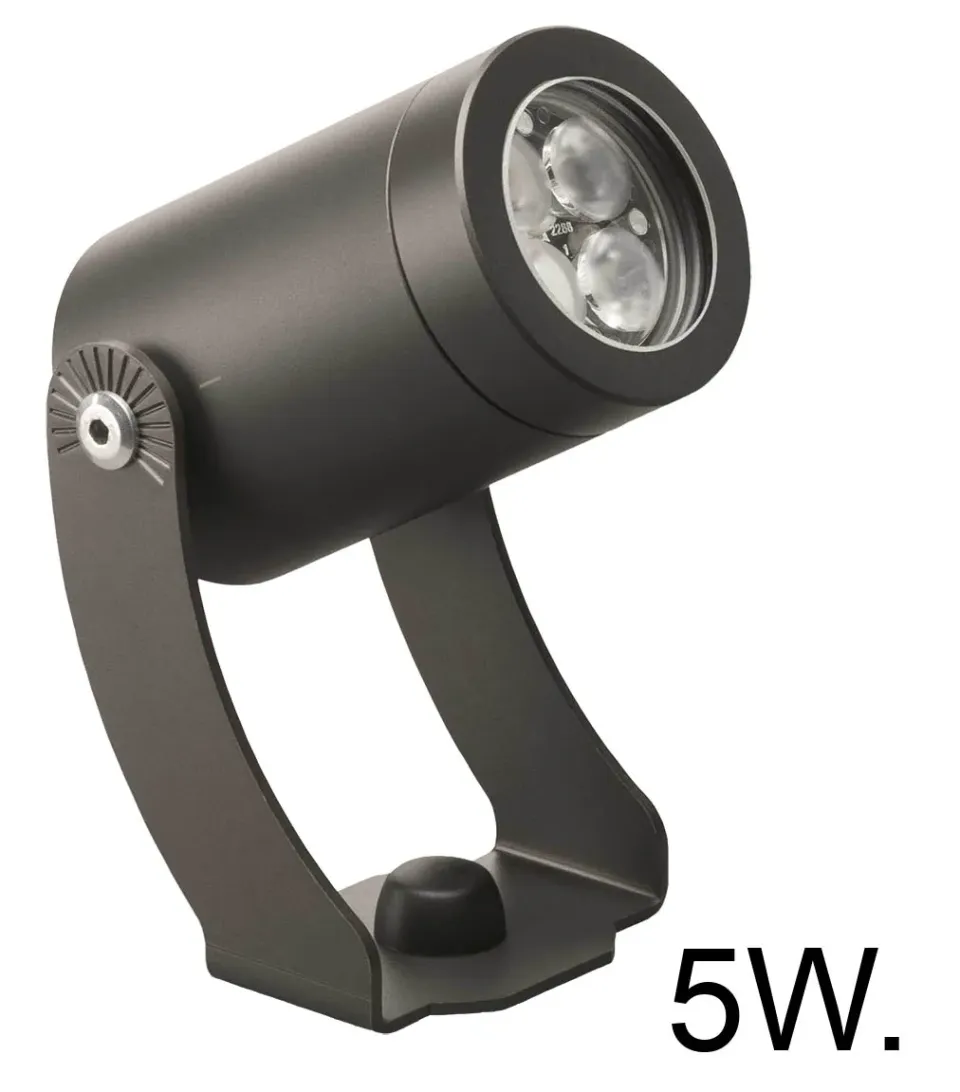 Tuincentrum Heerdink Spotpro aanlichtspot LED 5W 3000K antraciet