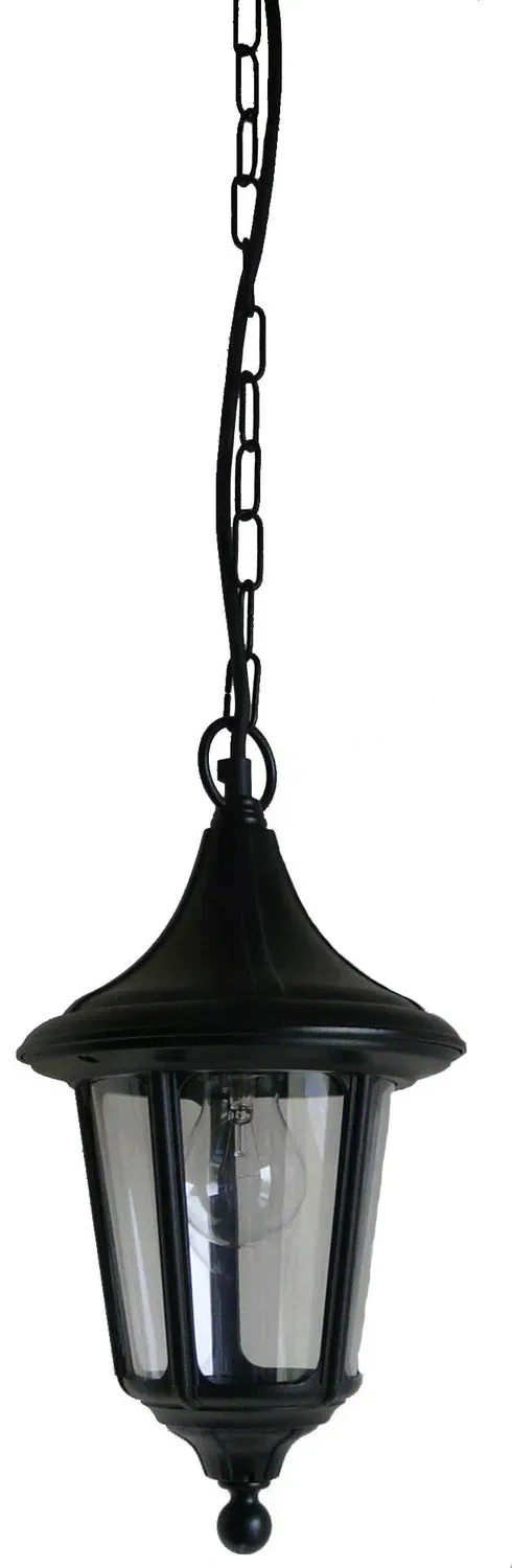 Venezia kettinglamp hanglamp zwart E27