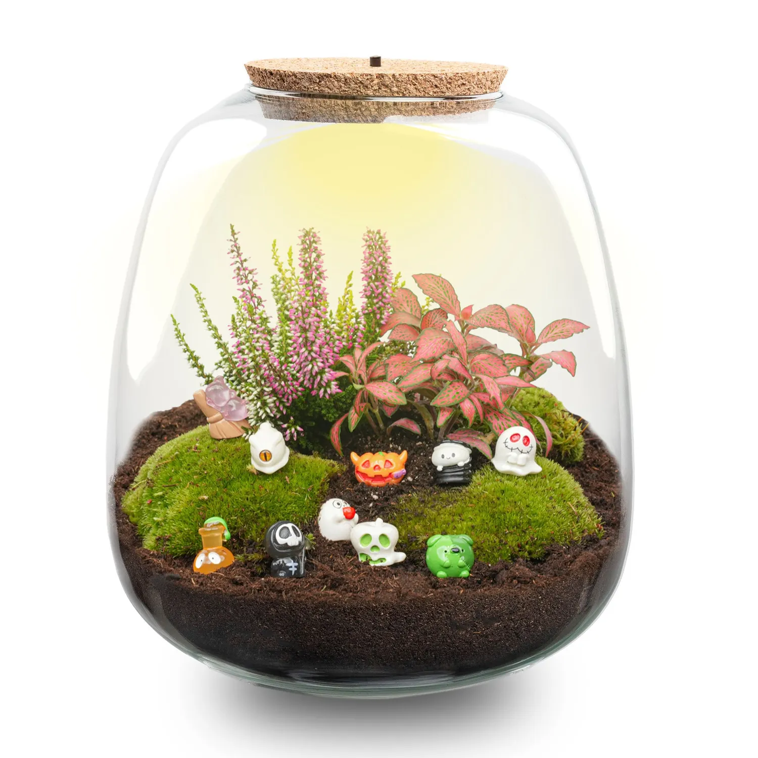 Urbanjungl Emma Spooky Terrarium DIY set Ø23 cm