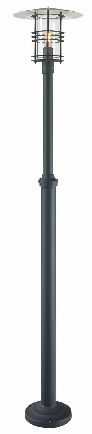Selva staande tuinlamp zwart 151-238 cm E27