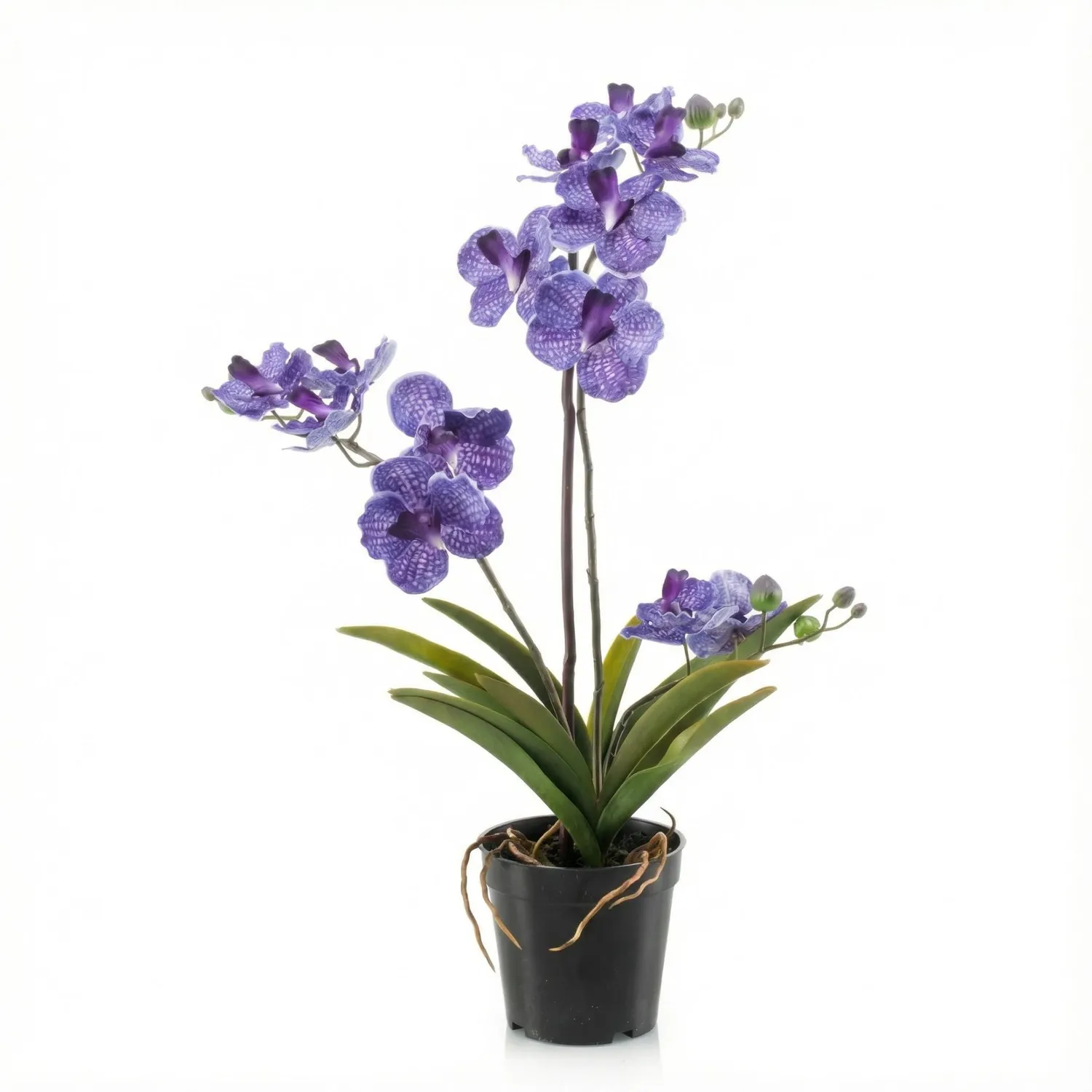 Urbanjungl Vanda paars kunstplant 60 cm in pot