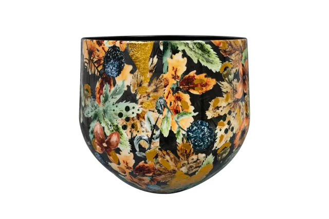 TS Collection Berry Blue bloempot D33 H28 blauw