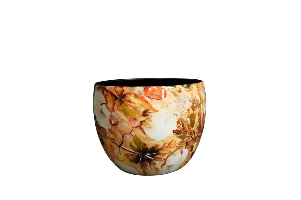 Lammie Cotton Cream plantenpot D15 crème