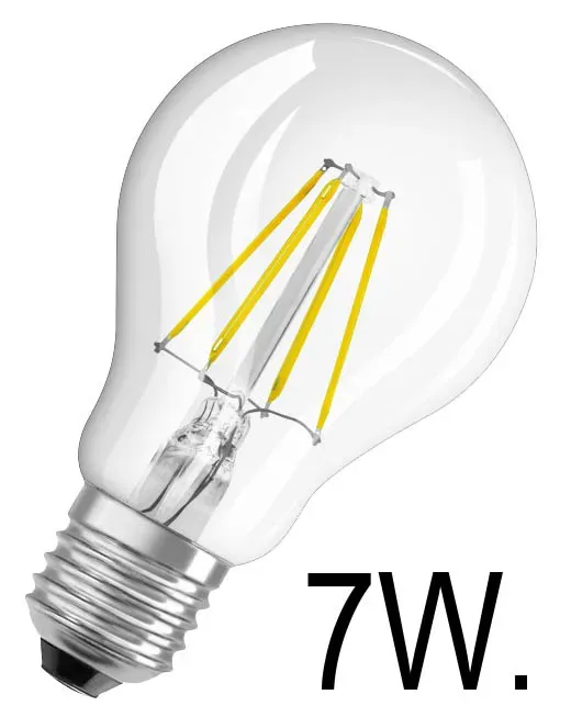 Tuincentrum Heerdink E27 ledlamp 7W 2700K filament helder
