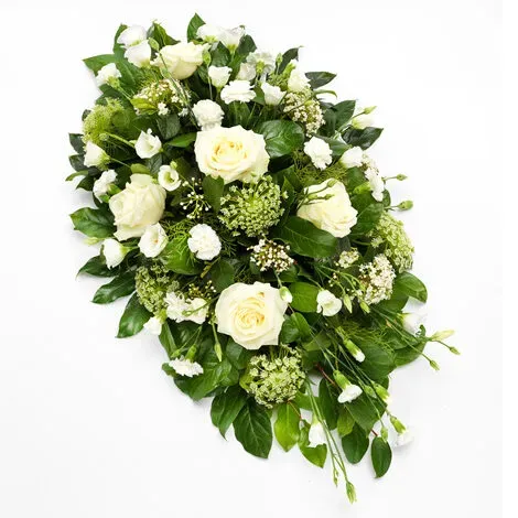Planten & Zo Wit rouwarrangement standaard