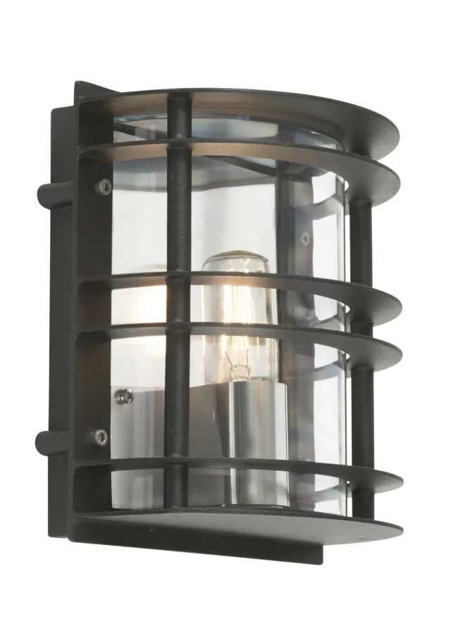 Tuincentrum Heerdink Selva gevel lamp zwart E27 buiten