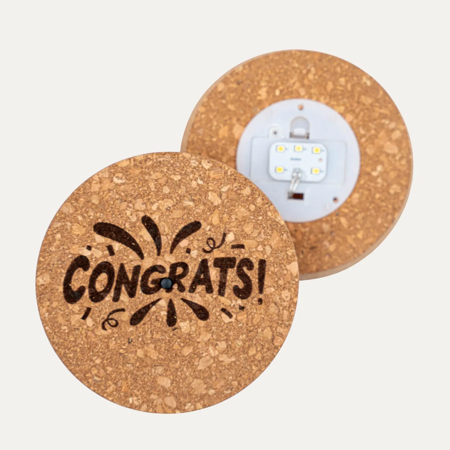 Urbanjungl LED-kurkdeksel Congrats terrarium maat M