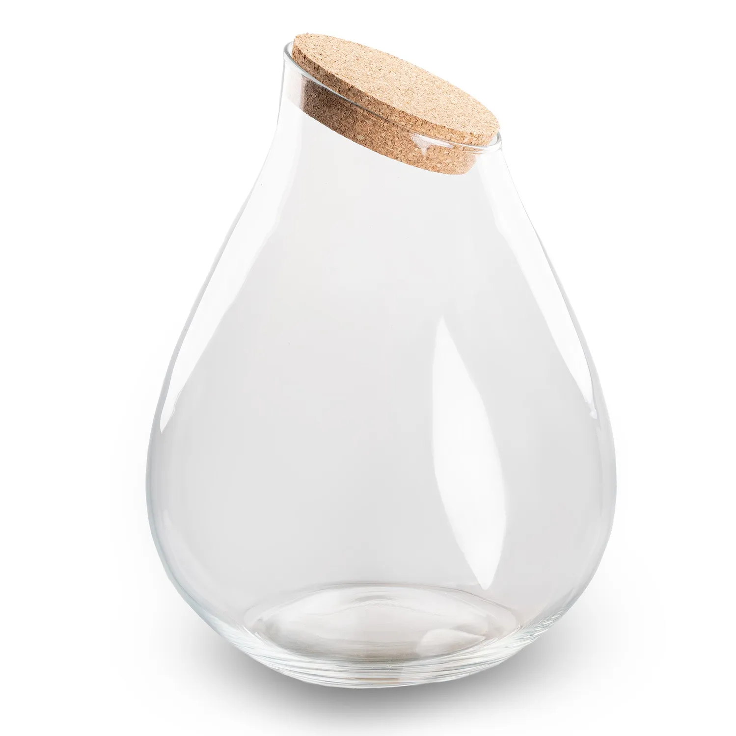 Urbanjungl Drop XXL terrariumfles met kurk Ø 34 cm