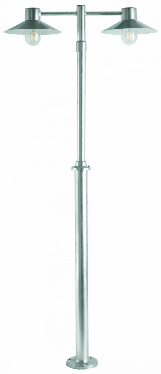 Selva tuinlamp staand 230cm gegalvaniseerd E27