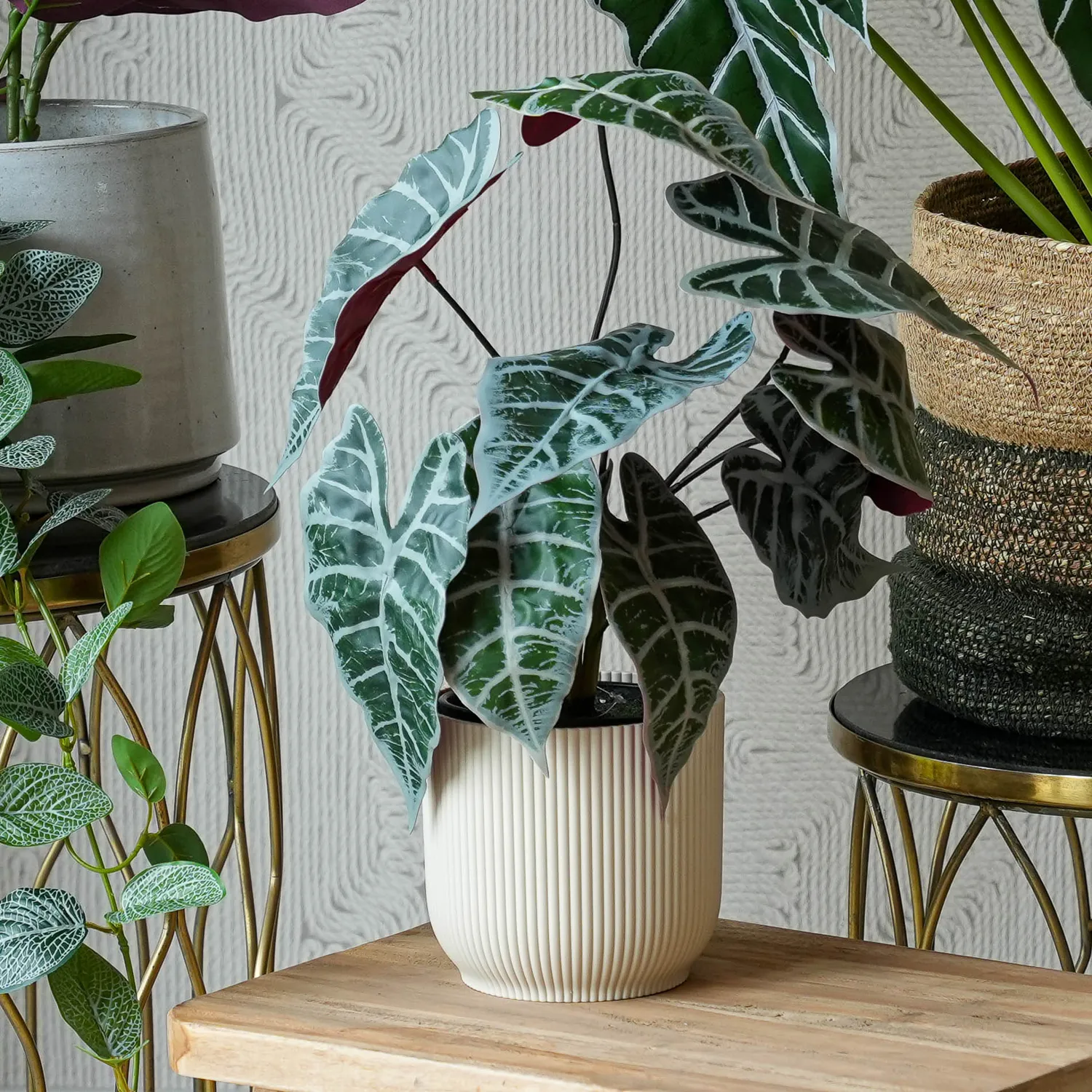 Urbanjungl Costa Rica Kunstplanten Bundelset 4 stuks
