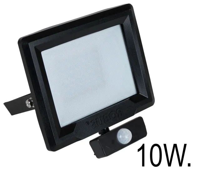Tuincentrum Heerdink Sensor floodlight zwart LED 10W 3000K