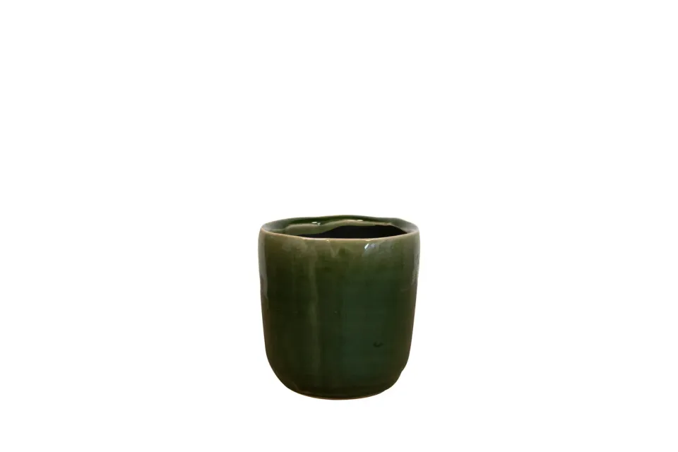 Clara pot groen D8 H8 klein bloempotje