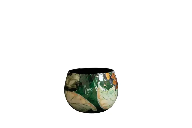 Lammie Bee Green bloempot D7 H6 groen