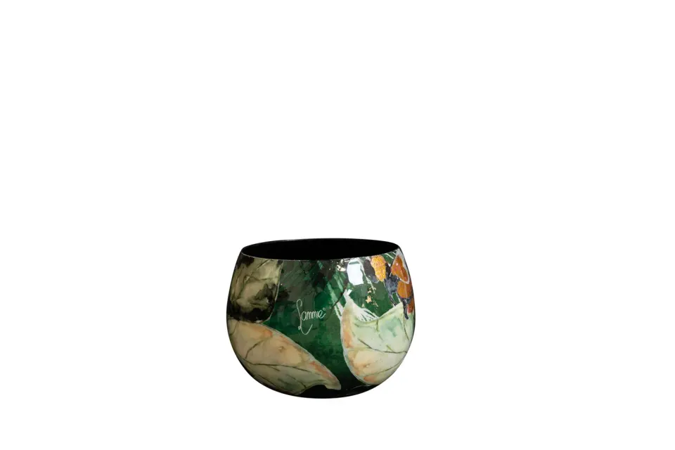 Lammie Bee Green bloempot D7 H6 groen
